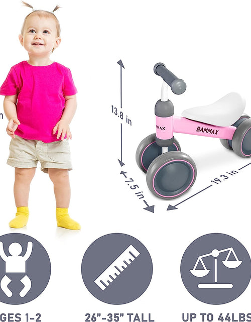 Load image into Gallery viewer, Official Tykebike® Toddler & Baby Bike | Toddler & Baby Balance Bike Ride on Toy | Easy Glide Wheels & Safer Toddler Bike Steering | Indoor/Outdoor Baby & Toddler Ride on Toys for 1+ Year Old