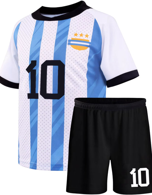 Load image into Gallery viewer, Miami Jerseys, Children'S Soccer Jerseys, Boys' and Girls' # 10 Youth Soccer Training Jerseys, Soccer Training Jerseys
