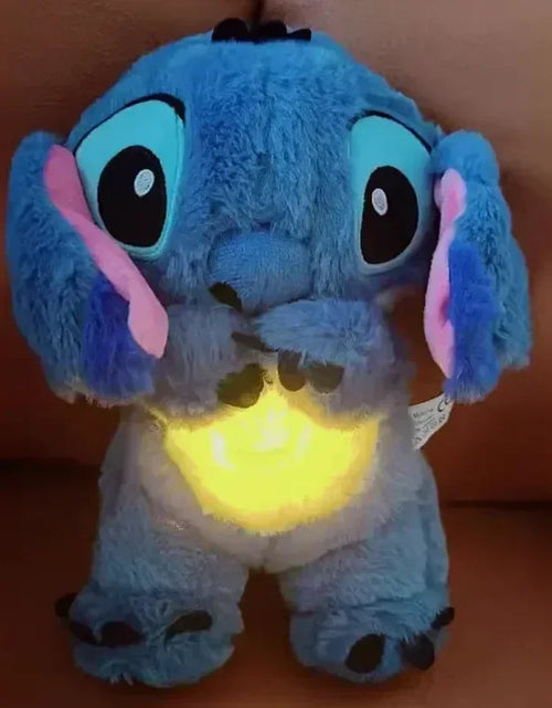 Load image into Gallery viewer, 2024 New Lilo&Stitch Plush Doll Breath Child Peluche Kawaii Soothes Toy Anime Baby Music Light Sleep Toys Pink Stitch Kid Gifts