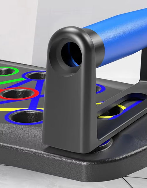 Load image into Gallery viewer, Portable Multifunctional Push-Up Board Set with Handles Foldable Fitness Equipment for Chest Abdomen Arms and Back Training