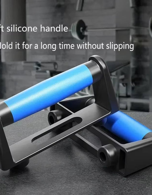 Load image into Gallery viewer, Portable Multifunctional Push-Up Board Set with Handles Foldable Fitness Equipment for Chest Abdomen Arms and Back Training