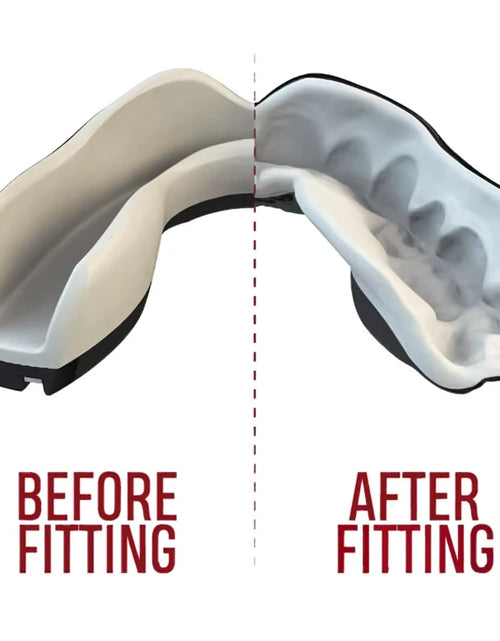 Load image into Gallery viewer, Sports Mouth Guard Teeth Protector Adults Junior EVA Mouthguard for Boxing Basketball Lacrosse Football MMA Martial Arts Hockey