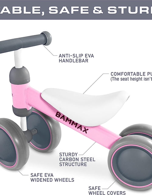 Load image into Gallery viewer, Official Tykebike® Toddler & Baby Bike | Toddler & Baby Balance Bike Ride on Toy | Easy Glide Wheels & Safer Toddler Bike Steering | Indoor/Outdoor Baby & Toddler Ride on Toys for 1+ Year Old