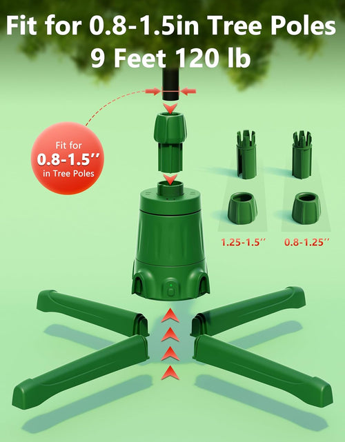 Load image into Gallery viewer, 48 Inches Christmas Tree Skirt with 3D Snowflake for Xmas Tree Holiday Party Decorations (Red)