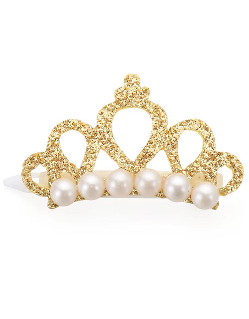 Load image into Gallery viewer, Pinzas Para El Pelo Con Forma De Corona De Perlas De Imitación Para Mascotas, Horquillas Para Cachorros, Accesorios De Aseo, Decoración Para Perros Y Gatos Pequeños