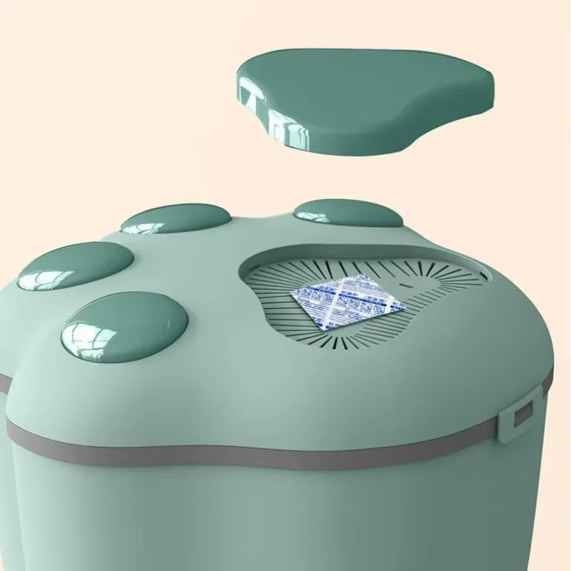 Pet Food Storag Container Dog Food Storage Container Cat Food Box Moisture-Proof Seal with Measuring Cup Cat Dry Food Storage