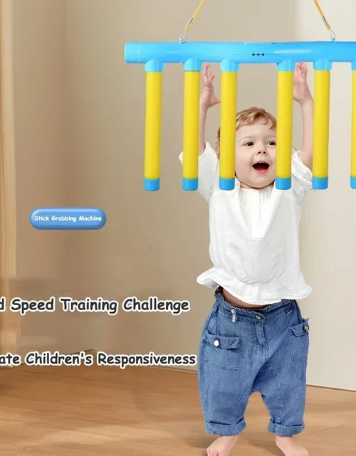Load image into Gallery viewer, Challenge Falling Sticks Game, Kids Stick Catching Toy Training, Reaction Ability Educational, Parent-Child Interactive Toy