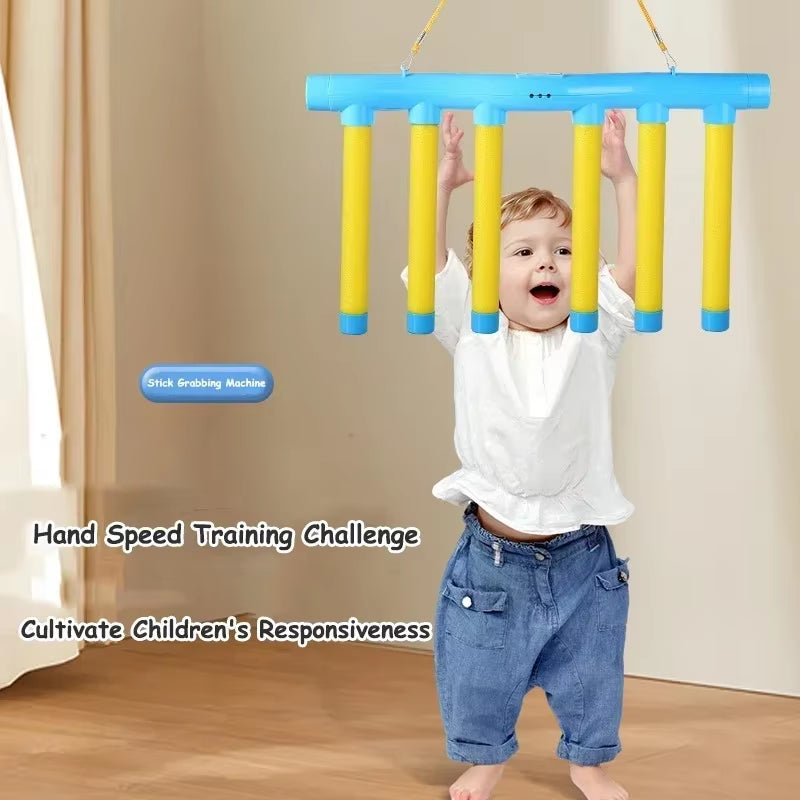 Challenge Falling Sticks Game, Kids Stick Catching Toy Training, Reaction Ability Educational, Parent-Child Interactive Toy