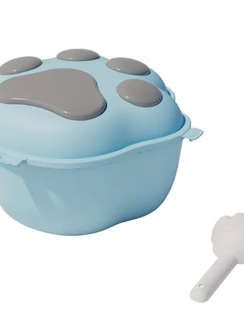 Load image into Gallery viewer, Pet Food Storag Container Dog Food Storage Container Cat Food Box Moisture-Proof Seal with Measuring Cup Cat Dry Food Storage