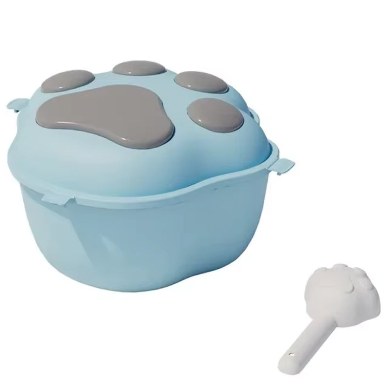 Pet Food Storag Container Dog Food Storage Container Cat Food Box Moisture-Proof Seal with Measuring Cup Cat Dry Food Storage