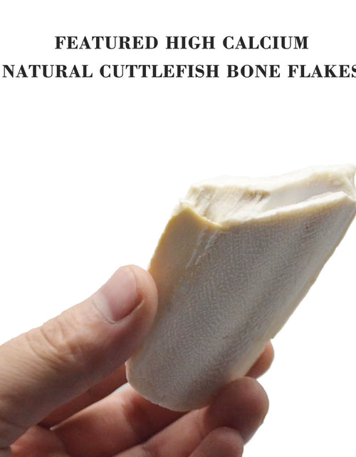 Load image into Gallery viewer, Cuttlefish Bone Natural Cuttlebone Parrot Chew Toys Parrot Calcium Supplements for Bird Cockatiel Parakeet Parrot
