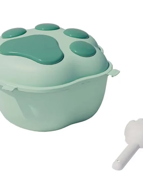 Load image into Gallery viewer, Pet Food Storag Container Dog Food Storage Container Cat Food Box Moisture-Proof Seal with Measuring Cup Cat Dry Food Storage