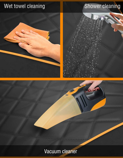 Load image into Gallery viewer, Front Dog Car Seat Cover for SUV, Trucks, Sedans. Waterproof Car Seat Covers for Dogs Front Seats Only. Car Seat Protector for Dogs - Orange