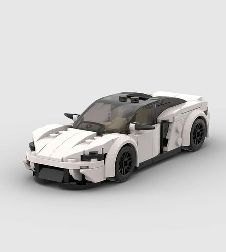 GT MOC Speed Champions Building Blocks City Sports Racing Vehicle DIY Bricks Toys Christmas Gift