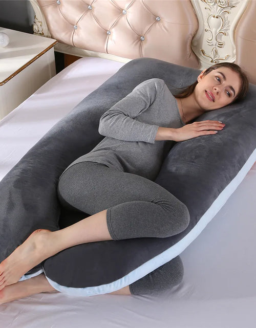 Load image into Gallery viewer, 1.3KG/1.7KG Cotton Pillow for Pregnant Women Pregnancy Pillow Maternity Breastfeeding Pillow Cushion Pregnancy Nursing Pillow
