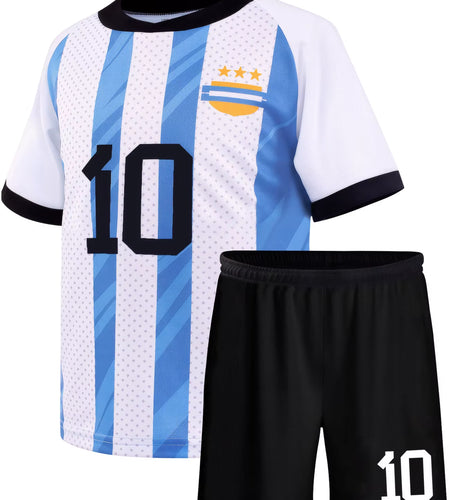 Miami Jerseys, Children'S Soccer Jerseys, Boys' and Girls' # 10 Youth Soccer Training Jerseys, Soccer Training Jerseys