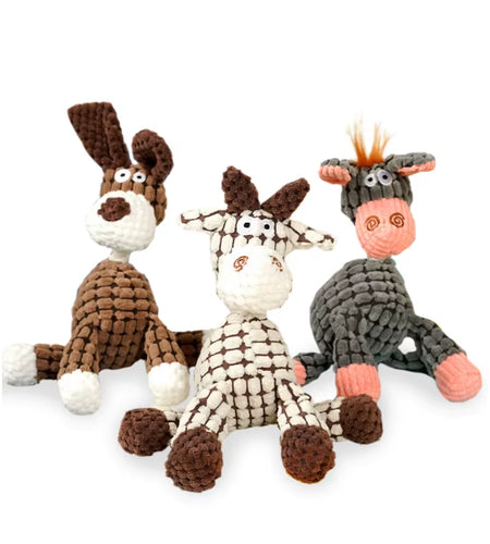 New Fun Plush Vocal Dog Toys, Plush Dog Toys, Durable Dog Toys for Intense Chewing, Dog Chew Toys, Boring Interactive Dog Toys