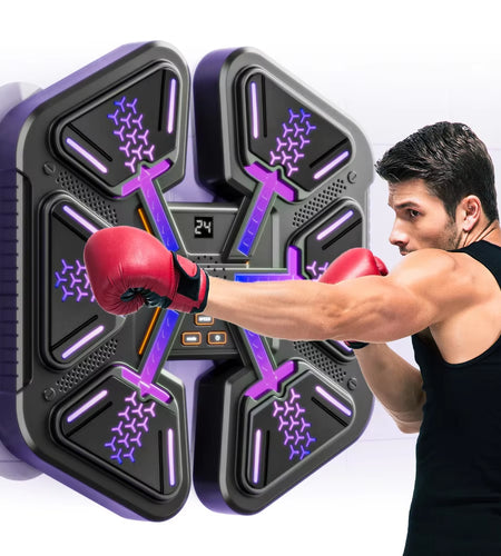 New Smart Music Boxing Machine Adult/Children Sports Fitness Boxing Trainer Home Exercise Response Training Boxing Wall Target