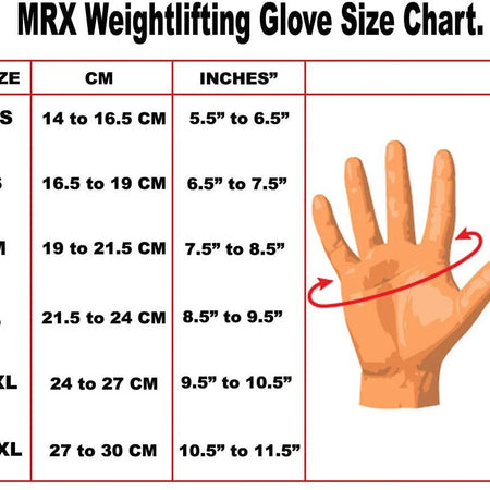 Weight Lifting Gloves Gym Training Bodybuilding Fitness Glove Workout Men & Women Red XS