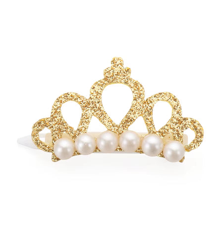 Pinzas Para El Pelo Con Forma De Corona De Perlas De Imitación Para Mascotas, Horquillas Para Cachorros, Accesorios De Aseo, Decoración Para Perros Y Gatos Pequeños