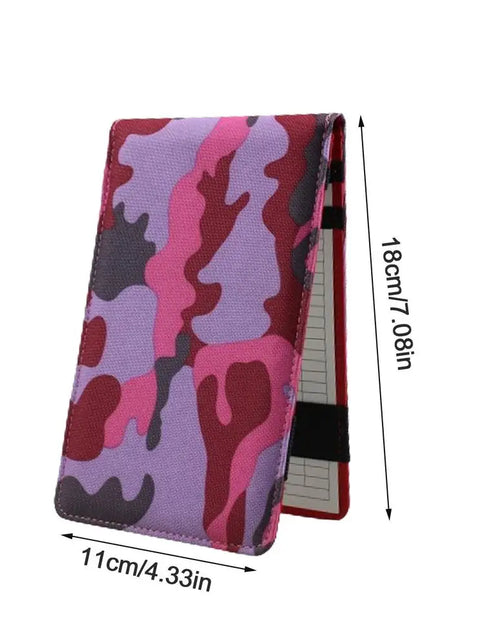 Load image into Gallery viewer, Golf Scorecard Book Sports Card Holder Golf Score Book Pencil Golf Log Book Oxford Cloth Golf Notebook Golf Journal Notebook
