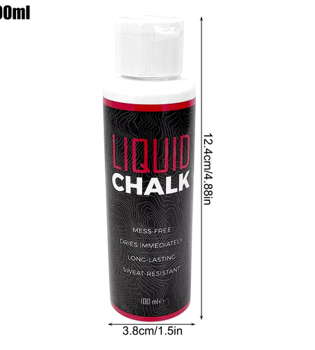 50/100Ml Liquid Chalk Sports Magnesium Powder Fitness Weight Lifting anti Slip Cream Grip Weightlifting Climbing Gym Sport