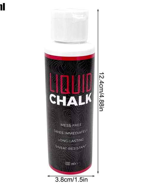 Load image into Gallery viewer, 50/100Ml Liquid Chalk Sports Magnesium Powder Fitness Weight Lifting anti Slip Cream Grip Weightlifting Climbing Gym Sport
