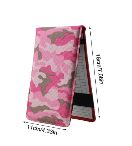 Golf Scorecard Book Sports Card Holder Golf Score Book Pencil Golf Log Book Oxford Cloth Golf Notebook Golf Journal Notebook