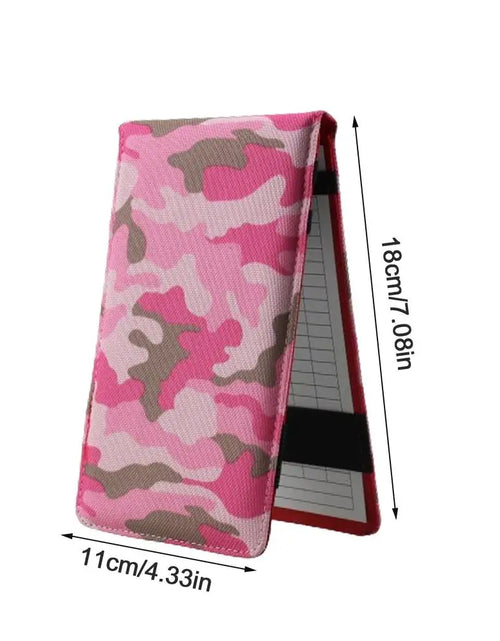 Load image into Gallery viewer, Golf Scorecard Book Sports Card Holder Golf Score Book Pencil Golf Log Book Oxford Cloth Golf Notebook Golf Journal Notebook
