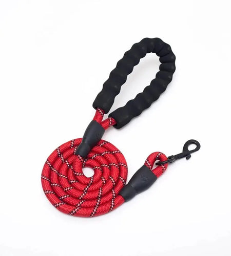 Pet Reflective Leash Nylon round Leash Explosionproof Punch Leash Dog Walking round Leash without Strangulation