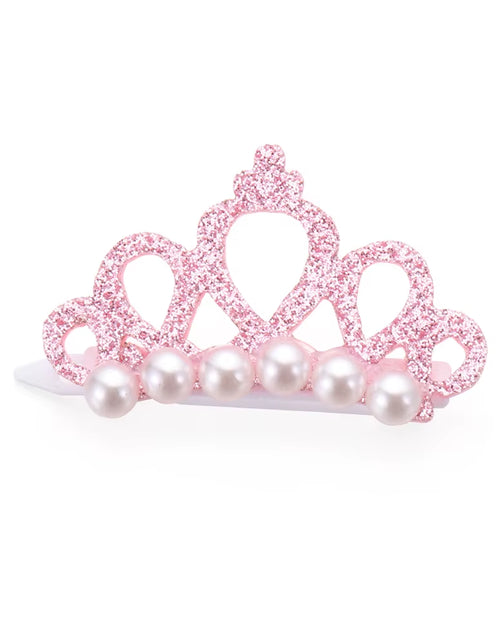 Load image into Gallery viewer, Pinzas Para El Pelo Con Forma De Corona De Perlas De Imitación Para Mascotas, Horquillas Para Cachorros, Accesorios De Aseo, Decoración Para Perros Y Gatos Pequeños
