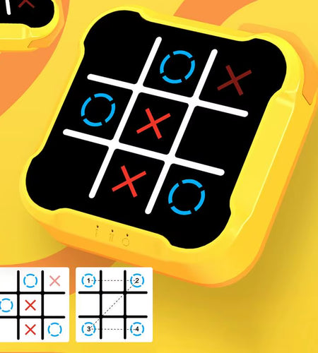 Electronic Tic-Tac-Toe Game Children'S Toys Board Chess Games Chess Board Game Set for Family for Indoor Parties Supplies