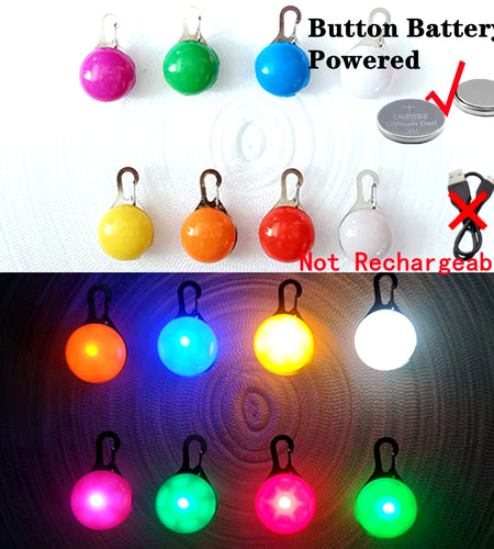 Usb Charging Glowing Dog Collar with Pendant Detachable Luxury Led Light Bright for Small Dogs Cat Night Safety Collar Wholesale
