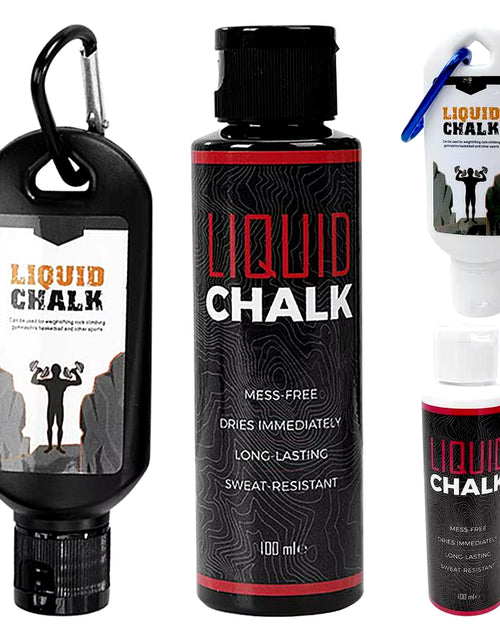 Load image into Gallery viewer, 50/100Ml Liquid Chalk Sports Magnesium Powder Fitness Weight Lifting anti Slip Cream Grip Weightlifting Climbing Gym Sport
