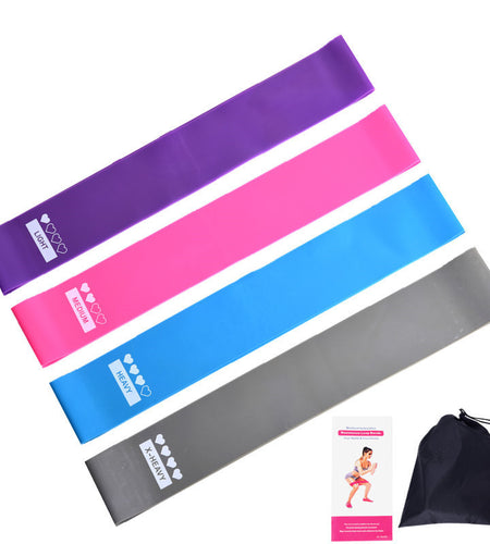 Resistance Bands Sealing Elastic Booty Sport Bodybuilding Rubber Band for Fitness Gym Leagues Equipment Sports Mini Yoga