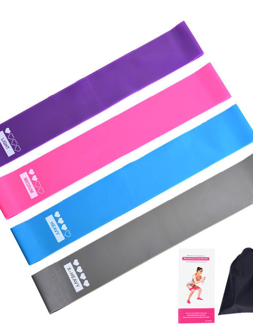 Load image into Gallery viewer, Resistance Bands Sealing Elastic Booty Sport Bodybuilding Rubber Band for Fitness Gym Leagues Equipment Sports Mini Yoga

